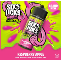 Six Licks - Tongue Twisters Raspberry Apple - 100ml Shortfill Liquid