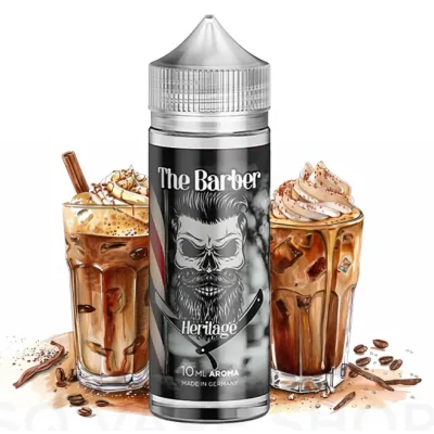 THE BARBER Heritage by Kapka's Flava Drunken Pudding - Longfill 10ml (120ml) LongfillDie beliebte Serie „The Barber“ aus dem Hause Kapka's Flava ist eine Mischung raffinierter Aromen, die den exquisiten Dampfer-Gaumen mit intensiven und süßen Flavours verwöhnen. Perfekt aufeinander abgestimmt, erinnern die Liquids an das Rasiermesser eines Barbiers: schneidig, intensiv, würzig.&nbsp;Vanilleeis,Espresso und Cooling kommt euch bekannt vor? Genau so ist es! Das alte Kapka’s Super Good Advice musste weichen und wurde in einem neuen Geschmack erschaffen. Der Espresso wurde reduziert, die Cremigkeit erhöht. Morgens braucht der Barber seinen Koffeinkick um seiner Arbeit nachzugehen. Deshalb übernahm er das Erbe von Kapka’s Super Good Advice.&nbsp;Einordnung nach CLP VerordnungEUH-Sätze EUH208 Enthält Cycloten, Piperonal. Kann allergische Reaktionen hervorrufen.&nbsp;Verwendungshinweis für AromenZur Herstellung von eZigaretten Liquids geeignet. Diese Produkt enthält kein Nikotin.Achtung: Die Aromen dürfen nicht pur gedampft werden!15148kapka's flava 14,90&nbsp;CHFsmoke-shop.ch14,90&nbsp;CHF