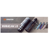 Kit Huracan LX (+Ato Huracan 6ml) Aspire - 3000 mAh - USB CAspire erweitert sein Huracan Sortiment (bekannt für seine Atomizer) mit dem Huracan LX Kit !Dieses Kit kann bis zu 100W Leistung dank einer integrierten 3000mAh Batterie liefern. Es wird mit dem Huracan Atomizer verkauft, der bis zu 6mL Flüssigkeit fassen kann.15179Aspire79,90 CHFsmoke-shop.ch79,90 CHF