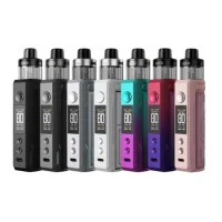 Kit Pod Drag X2 PnP X - Voopoo -18650- 80 Watt USB CEin neuer Pod Voopoo aus der Drag Familie, der Drag X2.Arbeitet mit 18650 Batterie (nicht enthalten) Aufladen über USB-C.Leistung einstellbar von 5 bis 80 Watt.Cartridge mit einer Kapazität von 5 ml und Füllung von der Seite.Top Luftstrom einstellbar.Kompatibel mit allen PnP X Serie Spulen.Leak Proof Technologie, Auslaufschutz.Leistungsstarke Gene TT 2.0 Chipsatz mit einer klaren und benutzerfreundlichen Schnittstelle.Geliefert mit1 x Drag X Mod Pod1 x 5 ml DTL Kartusche1 x Spule PnP X 0.15 ohm1 x Spule PnP X 0,3 Ohm1 x USB-Kabel-C1 x Garantiekarte1 x BenutzerhandbuchEigenschaftenAbmessungen: 129.8x31.8x28.6mmLeistungsbereich: 5-80WFassungsvermögen: 5ml Batterie: 18650Material: Zink-Legierung + LederSpulen : Alle PnP X Serie Spulenbetrieben mit 1x 18650 Batterie , nicht im Lieferumfang enthalten15194Voopoo44,90 CHFsmoke-shop.ch44,90 CHF