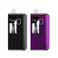 Tita X AIO Violett - Veepon (Boro Device) - USB CVeepon ist zurück in Kraft mit dem Tita X AIO Kit, für alle Boros-Fans und diejenigen, die Qualität Ausrüstung zu entdecken!Kompatibel mit allen Boro-Tanks.Arbeitet mit einer 18650/21700 Batterie (nicht enthalten).Leistungsstarker VP60-Chipsatz.Auswechselbare Frontplatten.Aufladen über USB-C.Alle Arten von vape sind möglich, von MTL zu DL.4ml Boro Tank Veepon kompatibel mit VVC Spulen.Lieferumfang: 1 x Tita X AIO Mod Black1 x Veepon Boro Tank2 x Mesh-Spulen 0,3ohm1 x Transparente Frontblende1 x Schwarze Frontblende1 x 18650 Adapter1 x USB-C KabelEigenschaftenGröße: 44.55*26*84mmAkku 18650/21700Material: Aluminiumlegierung und SS3164ml FassungsvermögenMTL bis DL-ZugAufladen über USB-CAuswechselbare Platten14186VEEPON - Tita149,90 CHFsmoke-shop.ch149,90 CHF