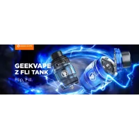 Z Fli 5.5ml - Geekvape - 29 mm - Zeus Flip Tank - BlauZ Fli 5.5ml - Geekvape - 23 mm - Zeus FlipEine neue Geekvape clearomizer, noch dünner und immer noch so effizient.Abmessungen: 29x51.50mm, Basisdurchmesser 23mm.5,5ml Kapazität und Top-Füllung.Kompatibel mit Z-Serie coilheads.Einstellbarer Luftstrom mit auslaufsicherem System.Perfekter Zug für die Verwendung in RDL/DTL15198geekvape22,90&nbsp;CHFsmoke-shop.ch22,90&nbsp;CHF