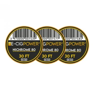 Wickeldraht - Ni80 24/26/28G (10 Meter) - E-Cig Power vers. GALieferumfang: Wickeldraht - Ni80 24/26/28G (10 Meter) - E-Cig Power vers. GA Nichrome Ni80 Draht in 24/26/28G.Gesamtlänge von 30 Fuß.Perfekt für alle Ihre einfachen Builds und für die Realisierung Ihrer exotischsten Spulen.24G: RDL/DL26G: RDL28G: MTL15201E-Cig Power - Ladegeräte5,50 CHFsmoke-shop.ch5,50 CHF Wickeldraht - Ni80 24/26/28G (10 Meter) - E-Cig Power vers. GALieferumfang: Wickeldraht - Ni80 24/26/28G (10 Meter) - E-Cig Power vers. GA Nichrome Ni80 Draht in 24/26/28G.Gesamtlänge von 30 Fuß.Perfekt für alle Ihre einfachen Builds und für die Realisierung Ihrer exotischsten Spulen.24G: RDL/DL26G: RDL28G: MTL15201E-Cig Power - Ladegeräte5,50 CHFsmoke-shop.ch5,50 CHF