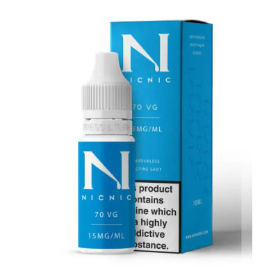 NIC NIC - Nicotine Shot 10ml - 70% VG - 15mg