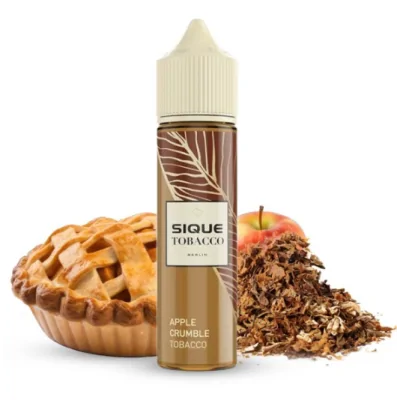 Sique Berlin - Apple Crumble Tobacco - 40ml Liquid (longfill) DIY14.90Lieferumfang: Sique Berlin - Apple Crumble Tobacco - 40ml Liquid (longfill) DIY - Shake and VapeGeschmack:&nbsp;Das Apple Crumble Tobacco Shortfill Liquid von Sique Berlin ist eine sehr köstliche Mischung aus würzig-herbem Tabak und einem Apfel-Streuselkuchen, welcher fruchtig und süss zugleich diese Kombination zu einem Gedicht vollendet. Der authentische Tabakblend wird durch den leckeren Streuselkuchen mit Äpfeln perfekt abgerundet. 6mg/ml:&nbsp;2 x 10ml 18mg Nikotin Shot3mg/ml:&nbsp;1 x 10ml 18mg Nikotin Shot plus 10ml 0mg Base0mg/ml: 20ml 0mg Base 15208Sique (Berlin)14,90&nbsp;CHFsmoke-shop.ch14,90&nbsp;CHF