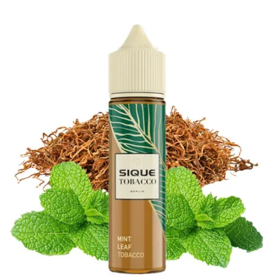 Sique Berlin - Mint Leaf Tobacco - 40ml Liquid (longfill) DIYLieferumfang: Sique Berlin - Mint Leaf Tobacco - 40ml Liquid (longfill) DIY Shake &amp; VapeGeschmack:&nbsp;Das Mint Leaf Tobacco&nbsp;Shortfill Liquid von Sique Berlin ist eine Komposition aus herbem Tabak und erfrischender Minze. Minze und Tabak passen seit jeher perfekt zusammen, Sique Berlin hat hier aber ein wundervoll harmonisches Liquid mit belebender grüner Minze und erdigem Tabak&nbsp;geschaffen, welches dir jeden Tag ein Geschmackserlebnis bietet. 6mg/ml:&nbsp;2 x 10ml 18mg Nikotin Shot3mg/ml:&nbsp;1 x 10ml 18mg Nikotin Shot plus 10ml 0mg Base0mg/ml: 20ml 0mg Base 15209Sique (Berlin)14,90&nbsp;CHFsmoke-shop.ch14,90&nbsp;CHF