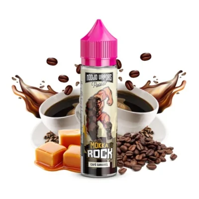 Mokka Rock - 0mg 50ml - Modjo by Liquidarom - ShortfillGeschmack: Ein kraftvolles Aroma, das die Süße von Karamell und die Stärke von Kaffee vereint.Marke LiquidaromSortiment ModjoLand FrankreichGeschmack GourmandePG/VG-Verhältnis 50/50Verpackung PE-Flasche 70ml mit kindersicherem Verschluss.Inhalt 50mlNikotindosierung 0mgPG/VG: 50/50 -  überdosiert15218Liquidarom High Quality French Vapors18,90 CHFsmoke-shop.ch18,90 CHF