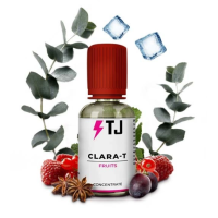 Aroma - Clara-T - 10/30ml von T-Juice GB (DIY)Lieferumfang: 1x Aroma - Clara-T - 30ml oder 10ml von T-Juice GB (DIY) Geschmack: Clara-T T-Juice Aroma (rote Beeren / Trauben + Anis und Menthol)1 x Clara-T T-Juice Aroma 30mlAroma nicht Pur dampfen!Mischverhältnis: 15%empfohlene: Reifezeit: 3-4 Tage14207t-juice logo5,00 CHFsmoke-shop.ch5,00 CHF
