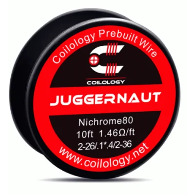 COILOLOGY PREMIUM Wickeldraht NI80 (3 Meter) vers. AusführungenCOILOLOGY PREMIUM Wickeldraht NI80 (3 Meter) vers. AusführungenAuswahl: Authentic Coilology NI80 Juggernaut 2-26/2-36 AWG Prebuilt Spool Wire 10 FeetAuthentic Coilology NI80 Juggernaut 2-28/2-36 AWG Prebuilt Spool Wire 10 FeetAuthentic Coilology NI80 Twisted 3-28 AWG Prebuilt Spool Wire 10 Feet15325Coilology9,90 CHFsmoke-shop.ch9,90 CHF COILOLOGY PREMIUM Wickeldraht NI80 (3 Meter) vers. AusführungenCOILOLOGY PREMIUM Wickeldraht NI80 (3 Meter) vers. AusführungenAuswahl: Authentic Coilology NI80 Juggernaut 2-26/2-36 AWG Prebuilt Spool Wire 10 FeetAuthentic Coilology NI80 Juggernaut 2-28/2-36 AWG Prebuilt Spool Wire 10 FeetAuthentic Coilology NI80 Twisted 3-28 AWG Prebuilt Spool Wire 10 Feet15325Coilology9,90 CHFsmoke-shop.ch9,90 CHF