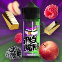 Six Licks Liquid Gold 100ml ShortfillSix Licks Liquid Gold 100ml ShortfillAroma: Eine edle Mischung aus süssen Himbeeren und saftigen Brombeeren angehaucht mit einem Apfel. Das absolute Schmuckstück - präzise Arbeit und Qualität auf höchstem Niveau. Die Six Licks Serie überzeugt durch sehr natürliche Geschmäcker - alle sechs liefern das perfekte All-Day Liquid Erlebnis. Es ist ein absoluter Lifestyle - mehr als nur ein E-Liquid - so perfekt abgestimmt auf deine Bedürfnisse.Inhaltsstoffe: Propylenglycol, Glycerin, versch. Aromen, Wasser015352sixs Licks Liquids22,00 CHFsmoke-shop.ch22,00 CHF