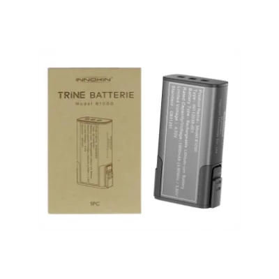 Batterie Amovible Trine Pod Innokin - Ersatzbatterie für Trine PodBatterie Amovible Trine Pod Innokin - Ersatzbatterie für Trine PodHerausnehmbarer 1000mAh-Akku, der über USB-C aufgeladen werden kann, von Innokin, der mit dem Trine Pod Kit von Innokin kompatibel ist.15355Innokin3,80 CHFsmoke-shop.ch3,80 CHF