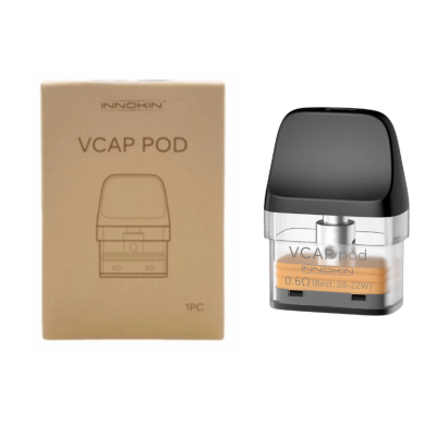 Ersatzkartusche - Vcap 2ml Innokin (Trine Pod)Ersatzkartusche -  Vcap 2ml Innokin (Trine Pod)Vcap-Kartuschen mit integriertem Widerstand der Marke Innokin, die einzeln verkauft werden und bis zu 2mL Liquid enthalten können, das von oben eingefüllt werden kann. Diese Patronen sind mit dem Trine Pod Kit der gleichen Marke kompatibel.Art des Materials Pod-PatronenInhalt (ml) 2 mlWiderstände von 0,5 bis 1 Ohm, mehr als 1 Ohm15356Innokin5,80 CHFsmoke-shop.ch5,80 CHF