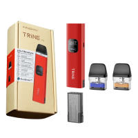 Kit Trine Pod Innokin - 1000 mAh (Auswechselbar) USB C - 25 WattInnokin ist zurück mit dem Kit Pod Trine und seinem neuen, herausnehmbaren Akku!Das Kit Trine, das auf der Vap Expo 2024 vorgestellt wurde, funktioniert mit einem abnehmbaren 1000mAh Akku, der über USB-C aufgeladen wird und bis zu 25W Leistung bringen kann. Es wurde mit Innokins neuer Vcap-Kartusche mit integriertem Widerstand geliefert, die bis zu 2mL Liquid aufnehmen kann.15357Innokin16,90 CHFsmoke-shop.ch16,90 CHF