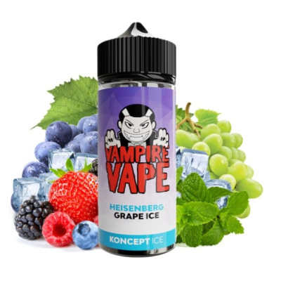 Heisenberg Grape Ice 0mg 100ml - Koncept XIX- Vampire VapeHeisenberg Grape Ice 0mg 100ml - Koncept XIX- Vampire VapeEin fruchtiger Mix aus roten Früchten und Trauben, begleitet von einer frischen Mentholnote.Das Koncept-Sortiment ist eine 50VG/50PG 100ml-Mischung in einer 120ml-Flasche.15366Vampire Vape21,00 CHFsmoke-shop.ch21,00 CHF