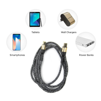 Kabel Schwarz Goldene Spitze 60W Type-C To Type-CUSB Typ-C auf USB Typ-C Premium-Kabel.Länge 1,2 Meter60WGeflochtenes Nylon für maximale Robustheit15373Smoke-Shop.ch4,90 CHFsmoke-shop.ch4,90 CHF