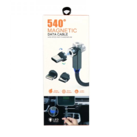 Magnetisches Datenübertragungs- und Ladekabel 540Grad - 1MUm 540° drehbares, magnetisches Kabel, mit dem alle Arten von Geräten aufgeladen werden können.3 verschiedene Aufsätze: USB-C, Lightning und Micro-USB.Eingangsanschluss in USB-A.Schnelles Aufladen und Datenübertragung.Datensynchronisationsgeschwindigkeit von bis zu 480 Mbps.Länge: 1 Meter.15374Smoke-Shop.ch7,50 CHFsmoke-shop.ch7,50 CHF