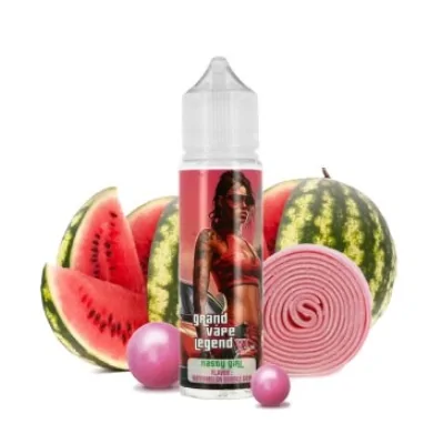 Nasty Girl 0mg 50ml - Grand Vape Legend - ShortfillNasty Girl 0mg 50ml - Grand Vape Legend - ShortfillGeschmack:Eine exquisite Fusion aus der saftigen Süße der Wassermelone und dem süßen Genuss von Bubble Gum.Marke Grand Vape LegendLand FrankreichFruchtiger Geschmack PG/VG-Verhältnis 50/50Verpackung PE-Flasche 60ml mit kindersicherem Verschluss.Inhalt 50mlNikotindosierung 0mg15391Grand Vape Legend - Frankreich18,90 CHFsmoke-shop.ch18,90 CHF
