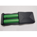 Akkubox Dual für 2x 18650 aus Carbon PLA