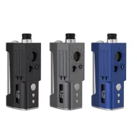 2.0 Box Mod Kit von Ambition Mods und Sunbox - Blau2.0 Box Mod Kit von Ambition Mods und SunboxDer 2.0 Box Mod von Ambition Mods und Sunbox entstand durch eine Kooperation dieser zwei Firmen und überzeugt durch ihr Design sowie das Preisleistungsverhältnis. Diese Boro-Tank Box verfügt über ein 60W Board und ist lediglich 82mm hoch und super kompakt. Wir bieten in diesem Kit Ihnen ein umfassendes Paket. Im Kit enthalten sind folgende Artikel: 1 x 2.0 Box Mod1 x Diesel Bridge1 x Boro Tank1 x Ersatzset1 x ManualDetails zur Easy Side Box Mod 60W von Ambition Mods und Sunbox:Grösse: 82mm x 28mm x 43mmBildschirm: 0.91 OLED ScreenGewicht: 168gOutput Power: 1W - 60WOutput Voltage: 0.5V - 8VAkku: 18650 (Akku nicht enthalten)11846Sunbox83,90 CHFsmoke-shop.ch83,90 CHF