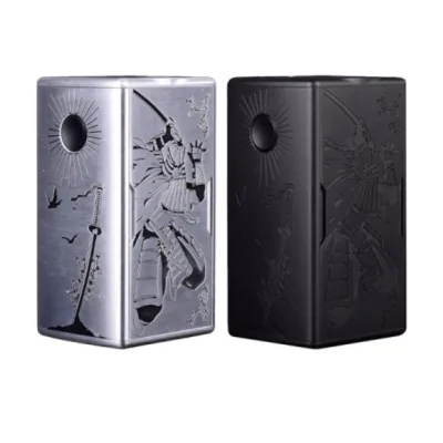 Box Hammer of God 400 Shinobi (4x 18650 Batterien) VC HotswapBox Hammer of God 400 Shinobi (4x 18650 Batterien) VC Hotswapd)Hammer Of God: Der ikonische Mod kehrt in einer einfach erhabenen Shinobi-Version zurück.Arbeitet mit 4 18650 Batterien (nicht enthalten).Leistung einstellbar von 5 bis zu 400 Watt.Leistungsstarker VC HotSwap 400 Chipsatz.3 Temperaturregelungsmodi (Ni/Ti/Ss316).OLED-Farbbildschirm 0,96".Tanks bis zu 40 mm.15426Vaperz Cloud111,90 CHFsmoke-shop.ch111,90 CHF