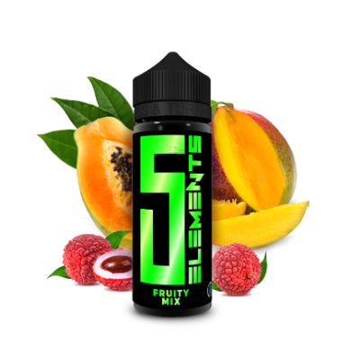 5 Elements Fruity Mix 10ml/120ml Longfill5 Elements Fruity Mix ist ein tropischer Früchtemix aus Lychee Papaya und Mango. Füllen Sie die gewünschte Menge an Shots in Ihr Longfill , danach füllen Sie den Rest mit neutraler Base auf.Kräftig schütteln, fertig ist Ihr Longfill Liquid ( je nach Aroma reifen lassen )15460vovan liquids9,90 CHFsmoke-shop.ch9,90 CHF