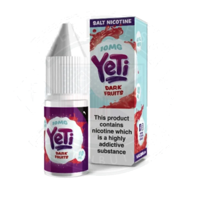 Yeti Salt - Dark Fruits 10ml E Liquid Salt 20mgLieferumfang: 1x  Yeti Salt - Dark Fruits 10ml E Liquid Salt 20mgGeschmack:Wenn die Nacht in der Tundra hereinbricht, lade diese Früchte auf Deine Coils und bereite Dich auf ein geschmackliches Einfrieren vor.Dark Fruits von Yeti Salt enthält 20mg Nikotin pro 10ml FlascheVG/PG 60/40Schnelle NikotinaufnahmeSanfteres Gefühl im Hals, trotz höherer Dosierungneutralerer GeschmackOptimal nutzbar für POD Systeme oder MTL Tanks15468Yeti E-Liquid UK5,50 CHFsmoke-shop.ch5,50 CHF