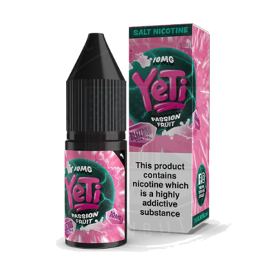 Yeti Salt - Blizzard Passion Fruit 10ml E Liquid Salt 20mgLieferumfang: 1x Yeti Salt - Blizzard Passion Fruit 10ml E Liquid Salt 20mgGeschmack:Dem bitteren Gletschersturm ausgesetzt, wird diese reine Passionsfrucht mit ihrem süßen Geschmack Sie den ganzen Tag unter Null halten.Pink Raspberry von Yeti Salt enthält 20mg Nikotin pro 10ml FlascheVG/PG 60/40Schnelle NikotinaufnahmeSanfteres Gefühl im Hals, trotz höherer Dosierungneutralerer GeschmackOptimal nutzbar für POD Systeme oder MTL Tanks15470Yeti E-Liquid UK5,50 CHFsmoke-shop.ch5,50 CHF