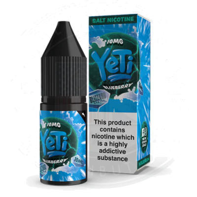 Yeti Salt - Blizzard Blueberry 10ml E Liquid Salt 20mgLieferumfang: 1x Yeti Salt - Blizzard Blueberry 10ml E Liquid Salt 20mgGeschmack:Machen Sie sich bereit für diesen Schneesturm von wilden und saftigen Blaubeeren, die frisch aufgetaut sind und von Ihnen genossen werden.Blizzard Blueberry von Yeti Salt enthält 20mg Nikotin pro 10ml FlascheVG/PG 60/40Schnelle NikotinaufnahmeSanfteres Gefühl im Hals, trotz höherer Dosierungneutralerer GeschmackOptimal nutzbar für POD Systeme oder MTL Tanks15472Yeti E-Liquid UK5,50 CHFsmoke-shop.ch5,50 CHF