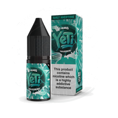 Yeti Salt - Blizzard Original 10ml E Liquid Salt 20mgLieferumfang: 1x Yeti Salt - Blizzard Original 10ml E Liquid Salt 20mgGeschmack:Diese polaren, fast fruchtigen Minzblätter haben den arktischen Schneesturm überlebt und einen einzigartigen, vollmundigen Gletschergeschmack entwickelt.Blizzard Original von Yeti Salt enthält 20mg Nikotin pro 10ml FlascheVG/PG 60/40Schnelle NikotinaufnahmeSanfteres Gefühl im Hals, trotz höherer Dosierungneutralerer GeschmackOptimal nutzbar für POD Systeme oder MTL Tanks15474Yeti E-Liquid UK5,50 CHFsmoke-shop.ch5,50 CHF