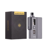 DotAio X PRO von Dotmod (Boro-Kompatibel) 18650Der neue DotAio X Pro Pack, der vollständig abnehmbare Pod Mod.Arbeitet mit einer 18650-Batterie (nicht enthalten), die über USB-C aufgeladen wird.Einstellbare Leistung von bis zu 60 Watt.Dot Tank V3 mit 3ml Fassungsvermögen und Front-Füllung.Präzise einstellbare Luftstrom ideal für eine MTL zu DL Erfahrung.Kompatibel mit der Dotcoil-Serie.Kompatibel mit allen Boro Tanks.15503Dotmod162,00 CHFsmoke-shop.ch162,00 CHF