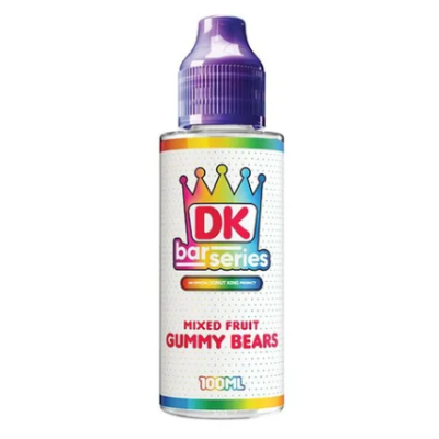 Donut King Bar - Gummy Bears - Shortfill 100 ml - 0mgDonut King Bar - Donut King Bar - Gummy Bears - Shortfill 100 ml - 0mgGeschmack:Tauchen Sie ein in eine Welt der wunderlichen Freude mit DDK`s Mixed Fruit Gummy Bears, eine spielerische Symphonie von Aromen, die die Essenz der Kindheit Nostalgie einfängt! Stellen Sie sich einen Regenbogen von Gummibärchen vor, die in einem sonnenbeschienenen Obstgarten faulenzen und die süßen Säfte einer Mischung von Früchten aufsaugen!Donut King wird als 100ml Liquid mit 0 Nikotin in der Flasche geliefert. Es gibt Raum für Nikotin in der Mischung hinzugefügt werden, um Ihre gewünschte Verhältnis zu erreichen.PG/VG: 30/700mg - Flüssigkeit mit überdosierten Aromen15532Donut King Aroma aus Grossbritannien22,00 CHFsmoke-shop.ch22,00 CHF