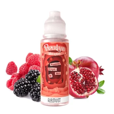 Red Lover 0mg 100ml - PaperLand by Airmust - Shortfill&nbsp;Geschmack: Himbeere, Frische, Granatapfel, BrombeerePG/VG: 50/50Tauchen Sie mit der neuen Paperland-Linie in eine Welt voller Zärtlichkeit und Süße ein. Machen Sie sich bereit für die Liebe auf den ersten Blick mit Red Lover. Eine pralle Himbeere, ein leicht säuerlicher Granatapfel und eine wilde Brombeere verschmelzen zu einem süßen Mundgefühl.Eine überraschende Verschmelzung von fleischiger Himbeere, spritzigem Granatapfel und wilder Brombeere.Fassungsvermögen 100 ml&nbsp; &nbsp; Hersteller Airmust&nbsp; &nbsp; Sortiment PaperLand&nbsp; &nbsp; Land Frankreich&nbsp; &nbsp; Geschmack Fruchtig,&nbsp; &nbsp; PG/VG-Verhältnis 50/50&nbsp; &nbsp; Verpackung 120ml PE-Flasche mit kindersicherem Verschluss&nbsp; &nbsp; Fassungsvermögen 100ml&nbsp; &nbsp; Nikotingehalt 0mg15581Airmust - Frankreich Electronic Cigarette19,90&nbsp;CHFsmoke-shop.ch19,90&nbsp;CHF