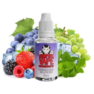 Aroma - Heisenberg Grape Ice - 30 ml von Vampire Vape (DIY)Lieferumfang: 1x Aroma - Heisenberg Grape Ice &nbsp;- 30 ml von Vampire Vape (DIY)Aroma - Heisenberg Grape Ice &nbsp;- 30 ml von Vampire Vape (DIY)Geschmack: Der Heisenberg, aber mit frischen Trauben, noch fruchtiger, noch besser!Dosierempfehlung : ca. 10-15 %Aroma nie pur Dampfen!15599Vampire Vape12,00&nbsp;CHFsmoke-shop.ch12,00&nbsp;CHF