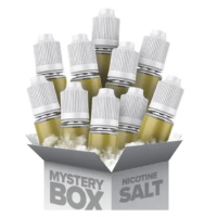 Mystery-Box Nic Salt - 10x 10ml - Salt Liquids - 20mg oder 10 mgMach Dich bereit für ein aufregendes Vaping-Erlebnis mit unserer Nic Salts Mystery Box! Darin finden Sie 10 zufällige Nic Salts von Marken wie zB. SKE, Ultimate Puff, IVG, Double Drip, Elux, Riot Squad, Nasty und mehr. Jede Box hat eine Nikotinstärke von 20mgLieferumfang:  10x 10ml Liquids - Zufallsgeschmack (3 CHF pro Stück)15607Smoke-Shop.ch26,00 CHFsmoke-shop.ch26,00 CHF