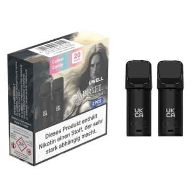 Gabriel Ersatzpod DF600 von Uwell (2 Pods) vers. Geschmacksrichtungen - 20 mgGabriel Ersatzpod von Uwell (2 Pods) vers. GeschmacksrichtungenDie GABRIEL DF600 Kartuschen von Uwell nutzen Sie in Verbindung mit dem GABRIEL DF600 Kit von Uwell. Geniessen Sie 11 unwiderstehliche Geschmacksrichtungen, bereits vorbefüllt mit 2 ml Liquid und 20 mg Nikotinsalz. Der 1.2 Ohm Coil-Widerstand garantiert intensive Aromen und pro Pod sind bis zu 600 Züge möglich. 15609Uwell 5,00 CHFsmoke-shop.ch5,00 CHF