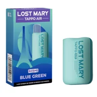 Tappo Air Blue Green Limited Edition 2024 + 3 Pods - 20MG Lost Mary - USB-CDie Batterie Limited Edition 2024 Tappo Air Lost Mary kommt in einem neuen Paket mit einem außergewöhnlichen Angebot!Finden Sie die Limited Edition 2024 Tappo Air Batterie (Farbe Blue Green) mit 750mAh in einem Entdeckungspaket mit 3 vorgefüllten 2mL Tappo Patronen in 20mg zu einem reduzierten Preis. Das perfekte Paket, um sich auf bevorstehende Sportereignisse vorzubereiten!Geschmack:  Pomme Peche, Passion Kiwi Goyave, Menthl Verte15624Maryliq - Salts16,90 CHFsmoke-shop.ch16,90 CHF