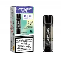 Tappo Air Blue Green Limited Edition 2024 + 3 Pods - 20MG Lost Mary - USB-CDie Batterie Limited Edition 2024 Tappo Air Lost Mary kommt in einem neuen Paket mit einem außergewöhnlichen Angebot!Finden Sie die Limited Edition 2024 Tappo Air Batterie (Farbe Blue Green) mit 750mAh in einem Entdeckungspaket mit 3 vorgefüllten 2mL Tappo Patronen in 20mg zu einem reduzierten Preis. Das perfekte Paket, um sich auf bevorstehende Sportereignisse vorzubereiten!Geschmack:  Pomme Peche, Passion Kiwi Goyave, Menthl Verte15624Maryliq - Salts16,90 CHFsmoke-shop.ch16,90 CHF