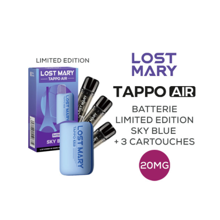 Tappo Air Blue Sky Blue Edition 2024 20MG Lost Mary - USB-C
