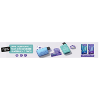 Tappo Air Blue Sky Blue Edition 2024 + 3 Pods - 20MG Lost Mary - USB-CDie Batterie Limited Edition 2024 Tappo Air Lost Mary kommt in einem neuen Paket mit einem außergewöhnlichen Angebot!Finden Sie die Limited Edition 2024 Tappo Air Batterie (Farbe Blue Green) mit 750mAh in einem Entdeckungspaket mit 3 vorgefüllten 2mL Tappo Patronen in 20mg zu einem reduzierten Preis. Das perfekte Paket, um sich auf bevorstehende Sportereignisse vorzubereiten!Geschmack: Fr aise Framboise, Peche Glacee, USA Mix15625Maryliq - Salts16,90 CHFsmoke-shop.ch16,90 CHF