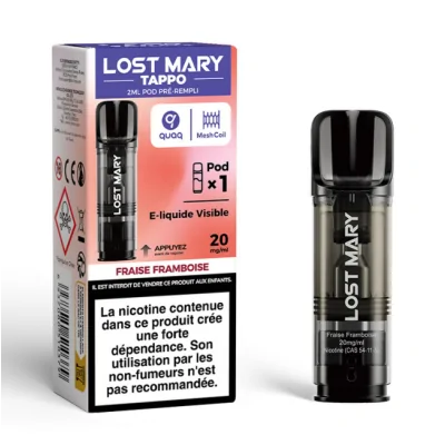 Pod Tappo Air 2ml - 20mg Lost Mary -1x Nachfüll Kartusche von Lost MaryDie Tappo-Patronen von Lost Mary sind jetzt bei smoke-shop.ch erhältlich!Finden Sie 11 verschiedene und überraschende Geschmacksrichtungen, die Ihnen mit Sicherheit gefallen werden.Die Flüssigkeit ist vom Widerstand getrennt, Sie müssen nur die Patrone einclipsen (indem Sie sie auf die Batteriebasis drücken), um sie mit der Vorrichtung "QUAQ Mesh + Coil" in Kontakt zu bringen, um ein Dampfen mit dem Gefühl außergewöhnlicher Aromen zu erhalten.Der Pod ist durchsichtig und lässt den Flüssigkeitsstand erkennen, so dass der Benutzer seinen nächsten Kauf leicht voraussehen kann!Vers. Geschmacksrichtungen auswählbarKompatibel mit Elfa PodsLieferumfang:  1 Pod à 2 ml15626Maryliq - Salts3,50 CHFsmoke-shop.ch3,50 CHF