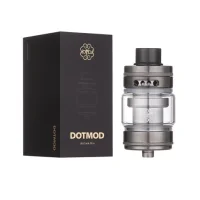 Tank DotTank Max 5ml DotMod (Dotcoils)Der DotTank Max von DotMod hat einen Tank, der bis zu 5 ml Liquid aufnehmen kann, das an der Seite eingefüllt wird. Er ist mit den DotCoil-Widerständen der gleichen Marke kompatibel.Art des Materials AtomizerDL (Luft), RDL (Halb Luft)Einstellbare Airflow JaInhalt (ml) 5 mlDurchmesser (mm) Ø 35 mmBefüllung Von obenAnschluss 510Widerstände weniger als 0,5 Ohm, von 0,5 bis 1 Ohm15633Dotmod29,90 CHFsmoke-shop.ch29,90 CHF