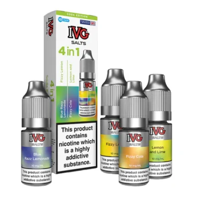 I VG Salts 4 in 1 Salts (20mg/10mg) - vers Geschmacksrichtungen 4 Stück a 10mlIVG Salts 4 in 1 Salts (20mg oder 10mg) - vers Geschmacksrichtungen 4 Stück4x 10 ml15637I VG (I Vape Great) Premium Liquids10,40 CHFsmoke-shop.ch10,40 CHF I VG Salts 4 in 1 Salts (20mg/10mg) - vers Geschmacksrichtungen 4 Stück a 10mlIVG Salts 4 in 1 Salts (20mg oder 10mg) - vers Geschmacksrichtungen 4 Stück4x 10 ml15637I VG (I Vape Great) Premium Liquids10,40 CHFsmoke-shop.ch10,40 CHF