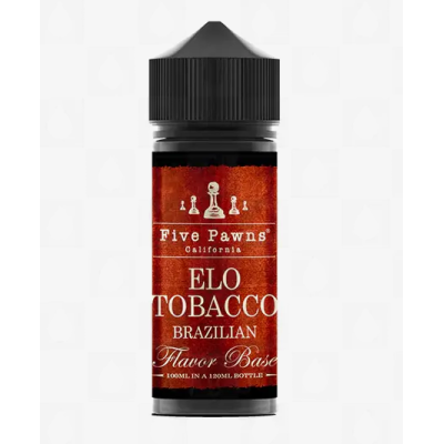 Five Pawns - Elo Tobacco Brazilian 0mg 100ml ShortfillFive Pawns - Elo Tobacco Brazilian 0mg 100ml ShortfillElo Tobacco von Five Pawns bietet eine raffinierte Mischung, die von klassischen brasilianischen Tabakblättern inspiriert ist. Diese Shortfill E-Liquid integriert subtile Noten von Zitrusfrüchten und schafft ein weiches, reichhaltiges und leicht erdiges Geschmacksprofil. Elo Tobacco wird in einer 120-ml-Flasche geliefert, die 100 ml erstklassige aromatisierte E-Flüssigkeit enthält und Ihnen genügend Platz lässt, um nach Belieben Nikotinshots hinzuzufügen. Mit einem ausgewogenen Verhältnis von 50 % VG und 50 % PG ist es ideal für das Verdampfen in kleineren, wiederbefüllbaren Pod- oder Pen-Geräten geeignet und garantiert einen reibungslosen und angenehmen Rauchgenuss. Allerdings ist diese e-Flüssigkeit nicht geeignet für die direkte Inhalation mit Sub-Ohm-Spulen verdampfen.50% PG 50% VG15640Five Pawns Signature vapor Liquids California28,00 CHFsmoke-shop.ch28,00 CHF