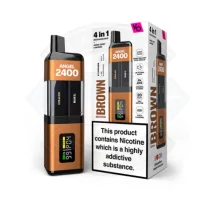 Vapes Bars ANGEL 2400 Kit (4 Pods 2ml in 1 Gerät) vers. Geschmacksrichtungen 20mg NSDer ANGEL 2400® ist das bahnbrechende 4-in-1-Produkt in Großbritannien, das den neuesten Vorschriften entspricht. Er verfügt über ein Leistungsdisplay zur Live-Überwachung, zwei 1100-mAh-Akkus und vier 2-ml-Pods, die mit Vapes Bars® E-Liquids gefüllt sind.Intelligente Batteriestandsanzeige1100mAh wiederaufladbare Batterie4 in 1: Leicht schaltbare, vorgefüllte PodsBis zu 2400 Züge  4x 2ml Pod vorgefüllt mit Premium VAPES BARS® e-liquids4x 1.2ohm Mesh-Spule4x LuftsensorANGEL 2400®-Schlüsselband inklusive20mg/ml Nikotinstärke15644my blu12,90 CHFsmoke-shop.ch12,90 CHF
