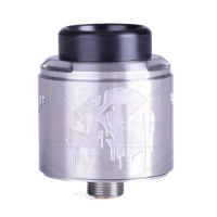 Suicide Mods Nightmare Mini V2 25mm RDA - vers. FarbenFür Experten im Cloud Chasing.Postless Dual Coil-Platte.25 mm Durchmesser.Kammerreduzierer aus Ultem zur Maximierung der Aromen. Mit Bottom Feed kompatibel.Airflow kann angepasst werden.Perfekt für DTL (Direktes Inhalieren)Lieferumfang    1 x Nightmare V2 RDA 25mm Atomizer    1 x Tasche für ZubehörEigenschaften    Airflow: Unterhalb    Airflow: Doppelte Diffusion    Befestigung: Messing, vergoldet    Durchmesser: 25mm    Direkte Inhalation 15648Suicide Mods44,90 CHFsmoke-shop.ch44,90 CHF