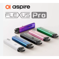 Aspire Flexus Pro Pod System - 0.54 Zoll und 1'200 mAH Akku USB CDer Hersteller Aspire macht weiterhin Fortschritte mit der Ankunft des Flexus Pro, einem ultrakompletten und sehr intuitiven Pod, der sowohl für Anfänger als auch für Experten geeignet ist. Der Flexus Pro erfüllt alle Erwartungen, die man an einen Pod stellen kann: ein leicht zu transportierendes Format, eine vereinfachte Bedienung und eine Batterie, die stark genug ist, um den ganzen Tag lang den Durst nach Dampf zu stillen.Sobald Sie Ihre Wahl aus den verschiedenen von Aspire angebotenen Farben getroffen haben, werden Sie von einer maximalen Leistung von 30 W, einem internen 1200-mAh-Akku (2A-USB-C-Schnellladung), einem einstellbaren Luftstrom und drei Benutzermodi (automatischer Zug oder Feuertaste) für ein maßgeschneidertes Erlebnis verwöhnt.An der Spitze des Flexus Pro Pods befindet sich eine Kartusche, die 3 ml E-Liquid aufnehmen kann, sowie die hervorragenden AF-Coils von Aspire, die sich bereits in Bezug auf die Geschmacksreproduktion bewährt haben. Dieses Kit enthält zwei AF-Coils, einen 0,6-Ohm-Coil für diejenigen, die einen leicht luftigen Vape suchen, und ein 1,0-Ohm-Modell, das üppiges Vaping bei indirekter Inhalation bietet.15635Aspire22,90 CHFsmoke-shop.ch22,90 CHF