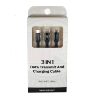 Multifunktions - USB Kabel 3 in 1 Type C, Micro USB, Lightning (Iphone) VaporessoLieferumfangMultifunktions - USB Kabel 3 in 1 Type C, Micro USB, Lightning (Iphone) Vaporesso3 in 1 Kabel.Eingang: USBAusgänge: Lightning, Typ C und Micro Usb.Schnellladung: 2,1 A für 3 Geräte gleichzeitig.Anti-Knoten-Kabel.Gesamtlänge mit Kabel: 120cm15650Smoke-Shop.ch1,90 CHFsmoke-shop.ch1,90 CHF
