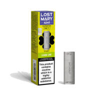 LOST MARY 4 IN 1 PREFILLED POD 2-PodsDie Lost Mary 4-in-1 Prefilled Pods bieten eine innovative Vaping-Lösung mit vier Pods, die bequem in einer Einheit integriert sind. Jeder Pod enthält 2ml E-Liquid mit 20mg Niksalz und bietet ein sanftes und befriedigendes Nikotinerlebnis. Die Pods sind für bis zu 3200 Züge ausgelegt und sorgen so für lang anhaltenden Genuss. Die integrierte Mesh-Spule verbessert den Geschmack und die Dampfproduktion, so dass jeder Zug reichhaltig und befriedigend ist.4-in-1 Hülsen20mg Nik-SalzBis zu 3200 ZügeVielfältige GeschmacksrichtungenKompatibel mit dem Lost Mary 4-in-1 KitGeschmack:  Lemon Mint  (2 Pods)15654Elf Bar - Disposable Pods3,90 CHFsmoke-shop.ch3,90 CHF