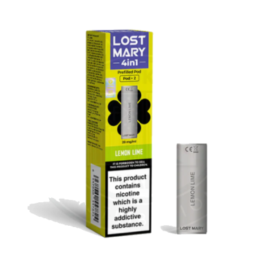 LOST MARY 4 IN 1 PREFILLED POD 2-Pods - 2ml - 20mgDie Lost Mary 4-in-1 Prefilled Pods bieten eine innovative Vaping-Lösung mit vier Pods, die bequem in einer Einheit integriert sind. Jeder Pod enthält 2ml E-Liquid mit 20mg Niksalz und bietet ein sanftes und befriedigendes Nikotinerlebnis. Die Pods sind für bis zu 3200 Züge ausgelegt und sorgen so für lang anhaltenden Genuss. Die integrierte Mesh-Spule verbessert den Geschmack und die Dampfproduktion, so dass jeder Zug reichhaltig und befriedigend ist.4-in-1 Hülsen20mg Nik-SalzBis zu 3200 ZügeVielfältige GeschmacksrichtungenKompatibel mit dem Lost Mary 4-in-1 KitGeschmack:  Lemon Mint  (2 Pods)15654Elf Bar - Disposable Pods3,90 CHFsmoke-shop.ch3,90 CHF