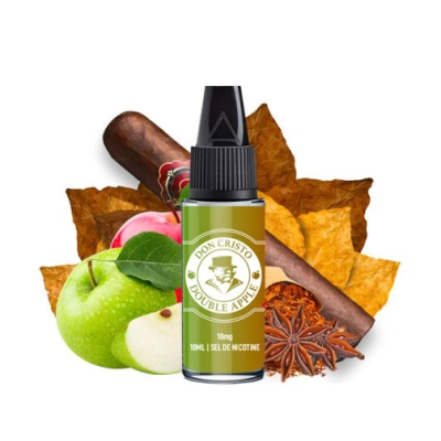 Don Cristo - Double Apple - Nic Salt 10ml - Don Cristo - 20mgDon Cristo Maple ist ein Saft mit dem Geschmack einer kubanischen Classic und einem saftigen Kanadischen Äpfel! Frucht und Classic Cigar, was will man mehr!Don Cristo - Double Apple - Nic Salt 10ml - Don Cristo vers. NikotinstärkenMarke Don CristoLand KanadaGeschmack ClassicPG/VG-Verhältnis 70/30Verpackung PE-Flasche 10ml mit kindersicherem Verschluss.Inhalt 10mlNikotindosierung 10, 20mgNikotinsalz Mit15659PGVG LAPS5,50 CHFsmoke-shop.ch5,50 CHF